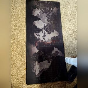 35x16 Gaming/Mouse Pad - World Map